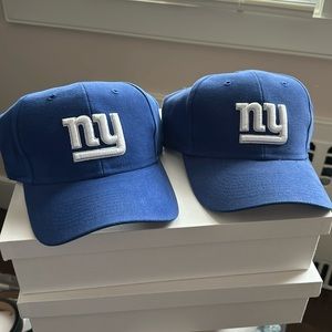 2 NY giants hats - new with tags